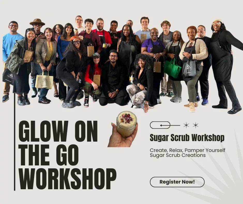 Glow On The Go - Sugar Scrub Workshop Event