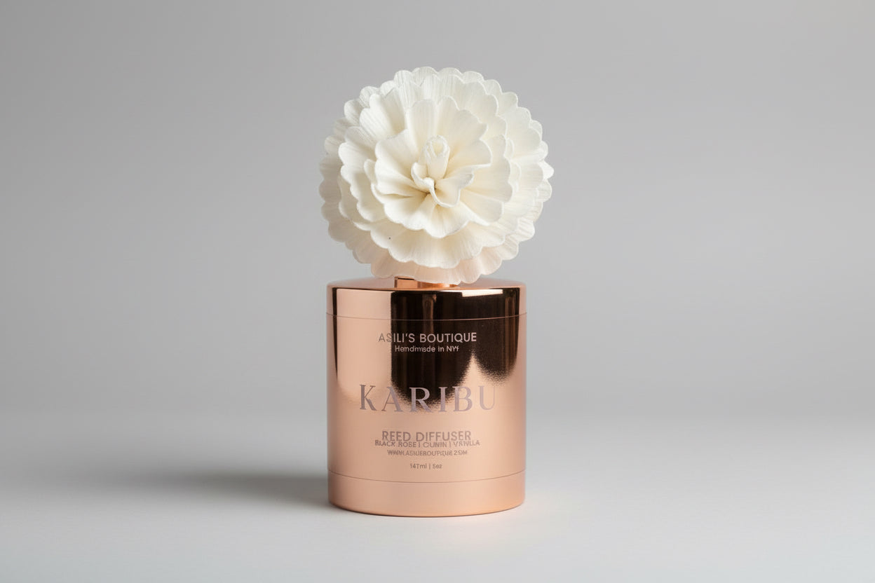 Karibu Reed Diffuser - Asili's Boutique